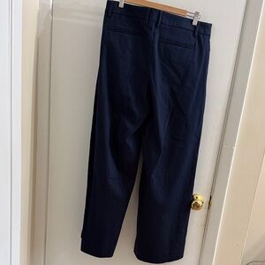 Banana Republic Factory Navy High Rise Trousers Wide Leg